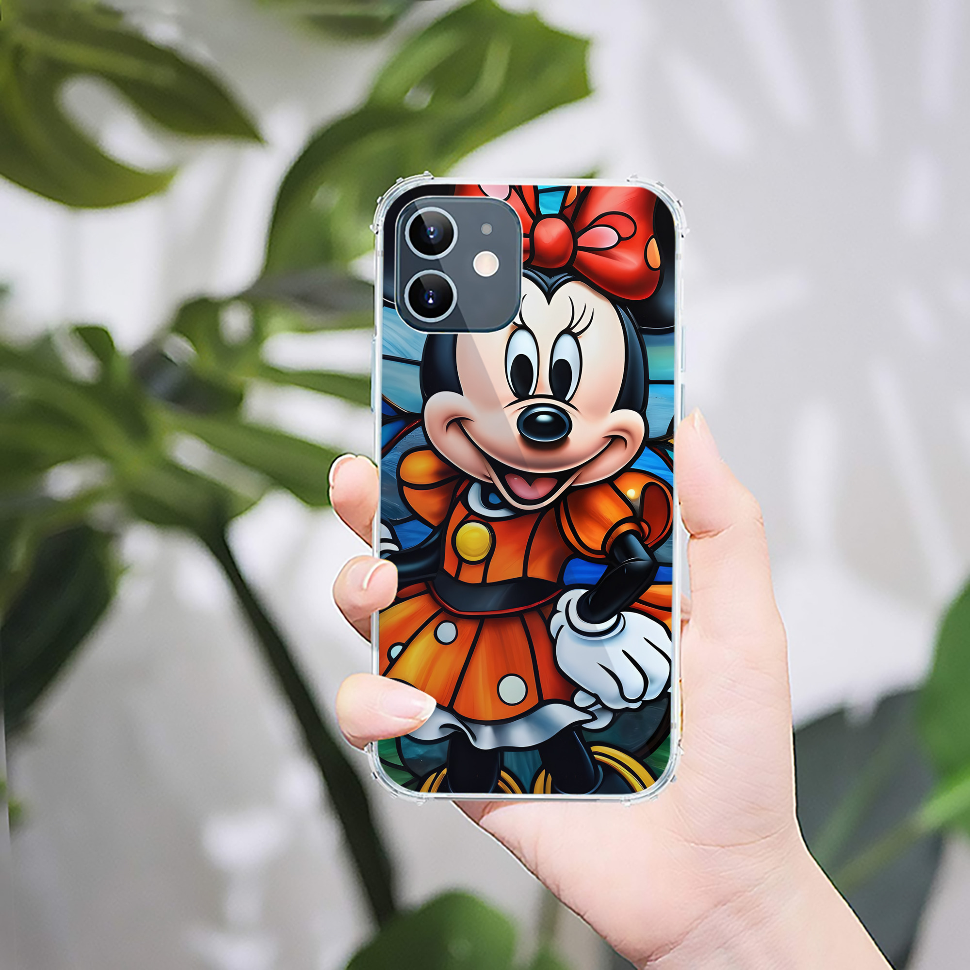 ミッキーマウス Mickey Mouse 【iPhone 12シリーズ対応】透明スマホケース（クリアソフトケース）